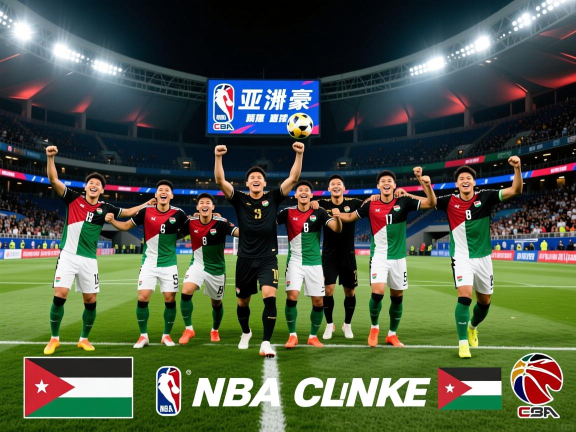 亚洲足球顶级赛事:约旦队豪取胜利 第1张