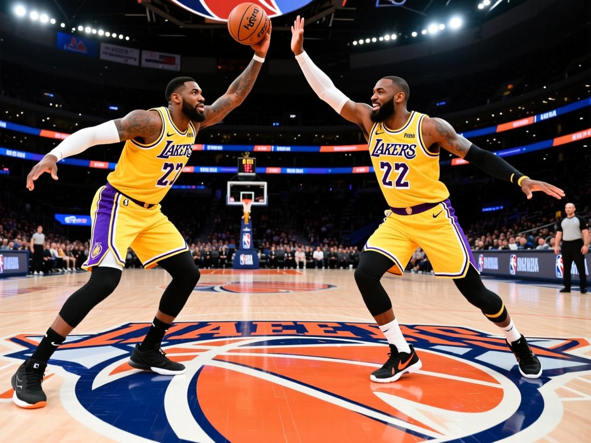 湖人击败尼克斯，豪取两连胜